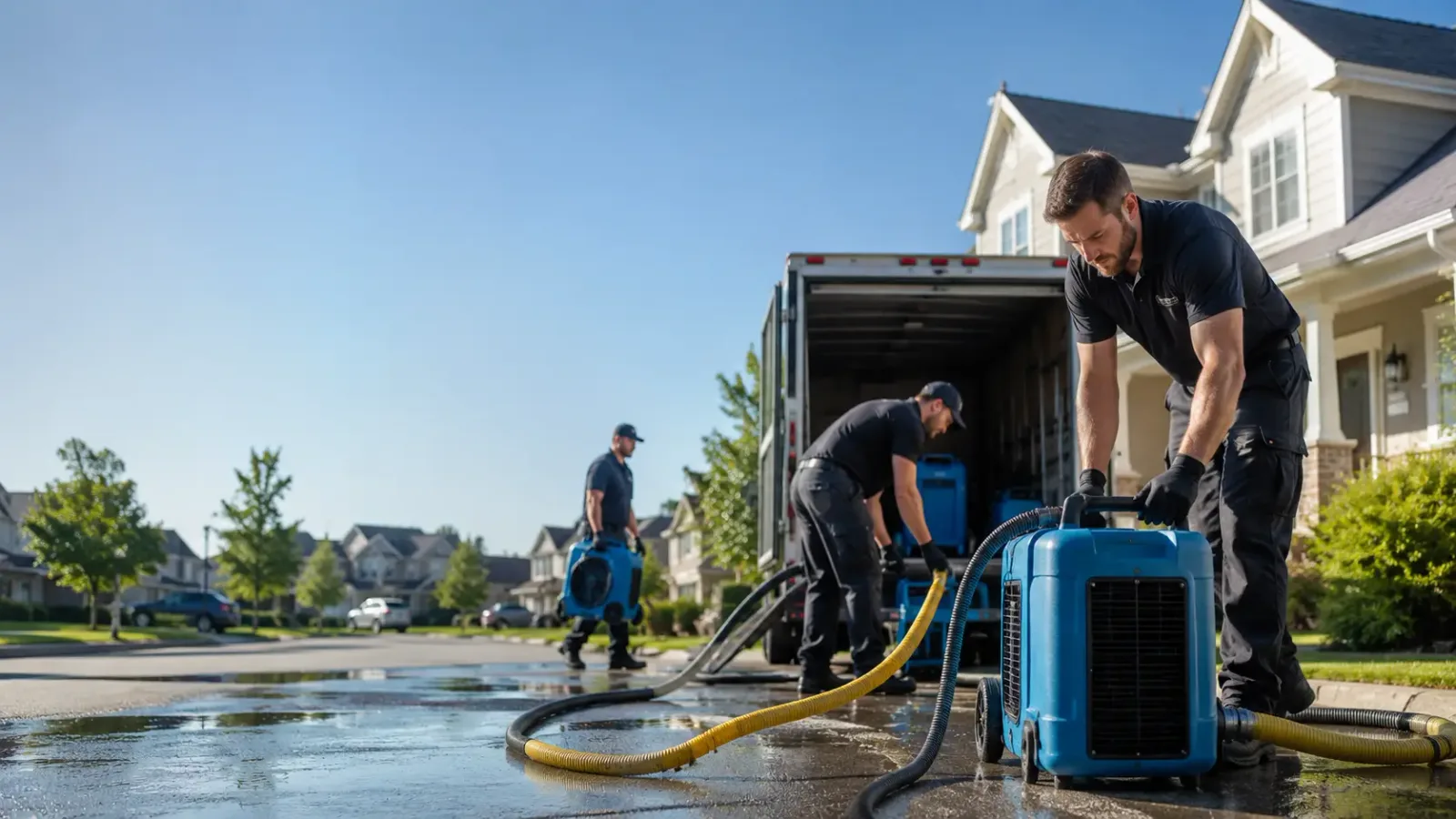 Water Damage Mitigation in March Air Reserve Base, CA